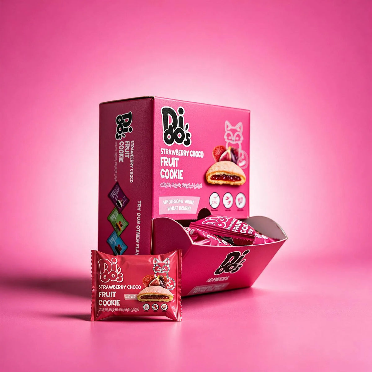 Cookie Dido's Fraise & Chocolat Blanc