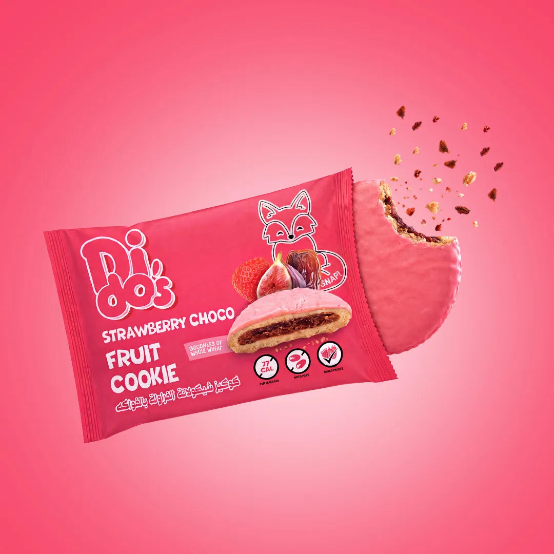 Cookie Dido's Fraise & Chocolat Blanc